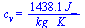 c[v] = `+`(`/`(`*`(1438.111111, `*`(J_)), `*`(kg_, `*`(K_))))