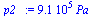 `:=`(p2_, `+`(`*`(907715.0230, `*`(Pa_))))
