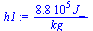 `:=`(h1, `+`(`/`(`*`(881995.00, `*`(J_)), `*`(kg_))))