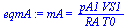 mA = `/`(`*`(pA1, `*`(VS1)), `*`(RA, `*`(T0)))