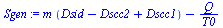 `+`(`*`(m, `*`(`+`(Dsid, `-`(Dscc2), Dscc1))), `-`(`/`(`*`(Q), `*`(T0))))