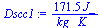 `+`(`/`(`*`(171.4762500, `*`(J_)), `*`(kg_, `*`(K_))))