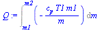 `:=`(Q, Int(`+`(`-`(`/`(`*`(c[p], `*`(T1, `*`(m1))), `*`(m)))), m = m1 .. m2))