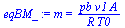 `:=`(eqBM_, m = `/`(`*`(pb, `*`(v1, `*`(A))), `*`(R, `*`(T0))))