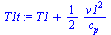 `:=`(T1t, `+`(T1, `/`(`*`(`/`(1, 2), `*`(`^`(v1, 2))), `*`(c[p]))))