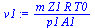 `:=`(v1, `/`(`*`(m, `*`(Z1, `*`(R, `*`(T0)))), `*`(p1, `*`(A1))))