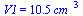 V1 = `+`(`*`(10.45945066, `*`(`^`(cm_, 3))))