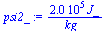 `:=`(psi2_, `+`(`/`(`*`(200676.7755, `*`(J_)), `*`(kg_))))