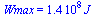 Wmax = `+`(`*`(0.14e9, `*`(J_)))