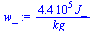 `:=`(w_, `+`(`/`(`*`(435446.432, `*`(J_)), `*`(kg_))))