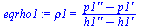`:=`(eqrho1, rho1 = `/`(`*`(`+`(`p1''`, `-`(`p1'`))), `*`(`+`(`h1''`, `-`(`h1'`)))))