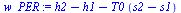 `:=`(w_PER, `+`(h2, `-`(h1), `-`(`*`(T0, `*`(`+`(s2, `-`(s1)))))))