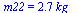 m22 = `+`(`*`(2.69, `*`(kg_)))