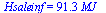Hsaleinf = `+`(`*`(91.3, `*`(MJ_)))