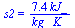 s2 = `+`(`/`(`*`(7.4, `*`(kJ_)), `*`(kg_, `*`(K_))))