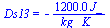Ds13 = `+`(`-`(`/`(`*`(0.12e4, `*`(J_)), `*`(kg_, `*`(K_)))))