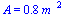 A = `+`(`*`(.8340, `*`(`^`(m_, 2))))
