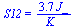 S12 = `+`(`/`(`*`(3.7, `*`(J_)), `*`(K_)))