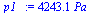 `:=`(p1_, `+`(`*`(4243.137746, `*`(Pa_))))