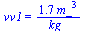 vv1 = `+`(`/`(`*`(1.7, `*`(`^`(m_, 3))), `*`(kg_)))
