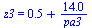 z3 = `+`(.47, `/`(`*`(14.), `*`(pa3)))