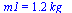 m1 = `+`(`*`(1.23, `*`(kg_)))