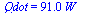 Qdot = `+`(`*`(91., `*`(W_)))