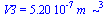 V3 = `+`(`*`(0.52e-6, `*`(`^`(m_, 3))))