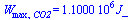 W[max, CO2] = `+`(`*`(0.11e7, `*`(J_)))