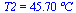 T2 = `+`(`*`(45.7, `*`(?C)))