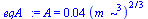 A = `+`(`*`(0.3779763e-1, `*`(`^`(`*`(`^`(m_, 3)), `/`(2, 3)))))