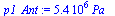 `:=`(p1_Ant, `+`(`*`(5373724.325, `*`(Pa_))))