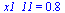 x1_11 = .82