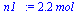`:=`(n1_, `+`(`*`(2.173611111, `*`(mol_))))