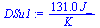 `:=`(DSu1, `+`(`/`(`*`(130.9540317, `*`(J_)), `*`(K_))))