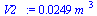 `+`(`*`(0.24942000000000000000e-1, `*`(`^`(m_, 3))))