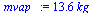 `+`(`*`(13.6, `*`(kg_)))