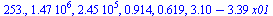 253., 0.147e7, 0.245e6, .914, .619, `+`(3.10, `-`(`*`(3.39, `*`(x01))))