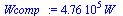 `+`(`*`(0.47563e6, `*`(W_)))