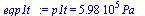p1t = `+`(`*`(0.59835e6, `*`(Pa_)))