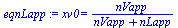 xv0 = `/`(`*`(nVapp), `*`(`+`(nVapp, nLapp)))