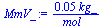 `+`(`/`(`*`(0.47105e-1, `*`(kg_)), `*`(mol_)))