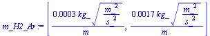 [`+`(`/`(`*`(0.32165e-3, `*`(kg_, `*`(`^`(`/`(`*`(`^`(m_, 2)), `*`(`^`(s_, 2))), `/`(1, 2))))), `*`(m_))), `+`(`/`(`*`(0.17368e-2, `*`(kg_, `*`(`^`(`/`(`*`(`^`(m_, 2)), `*`(`^`(s_, 2))), `/`(1, 2)))))...