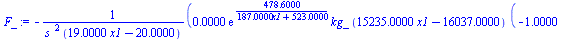 `+`(`-`(`/`(`*`(0.11999e-5, `*`(exp(`+`(`/`(`*`(478.60), `*`(`+`(`*`(187., `*`(x1)), 523.))))), `*`(kg_, `*`(`+`(`*`(15235., `*`(x1)), `-`(16037.)), `*`(`+`(`-`(1.), exp(`+`(`-`(`/`(`*`(478.60), `*`(`...