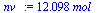 `+`(`*`(12.098, `*`(mol_)))