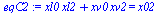 `+`(`*`(xl0, `*`(xl2)), `*`(xv0, `*`(xv2))) = x02
