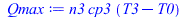 `*`(n3, `*`(cp3, `*`(`+`(T3, `-`(T0)))))