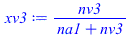 `/`(`*`(nv3), `*`(`+`(na1, nv3)))