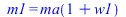 m1 = ma(`+`(1, w1))