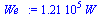 `+`(`*`(0.121e6, `*`(W_)))